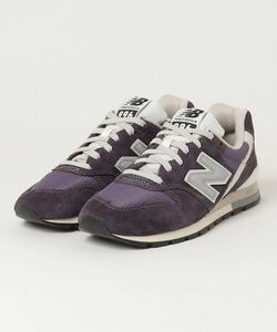 「New Balance」 ローカットスニーカー 25.0cm パープル メンズ