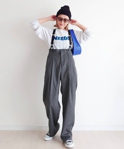 「notch.」 パンツ TM チャコールグレー レディース