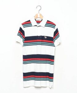 「Maison Kitsune」 半袖ポロシャツ S ホワイト メンズ