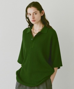 「soerte」 半袖ポロシャツ 1 グリーン メンズ