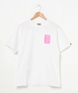 「A BATHING APE」 半袖Tシャツ LARGE ホワイト メンズ_画像1