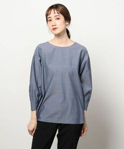 「B:MING by BEAMS」 半袖ブラウス SMALL ネイビー レディース