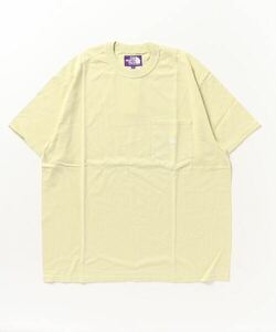 「THE NORTH FACE PURPLE LABEL」 半袖Tシャツ X-LARGE クリーム メンズ_画像1