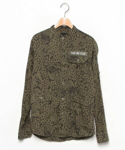 「HYSTERIC GLAMOUR」 長袖シャツ SMALL グリーン メンズ