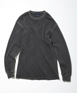 「NAUTICA」 長袖Tシャツ MEDIUM チャコールグレー メンズ