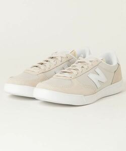 「New Balance」 ローカットスニーカー 24.5cm オフホワイト レディース