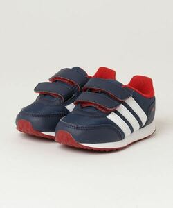 「adidas」 「KIDS」ローカットスニーカー 12cm ネイビー キッズ