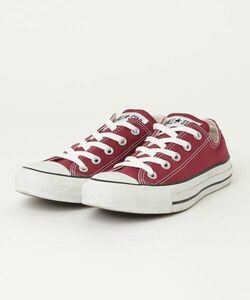 「CONVERSE」 ローカットスニーカー 23cm レッド レディース