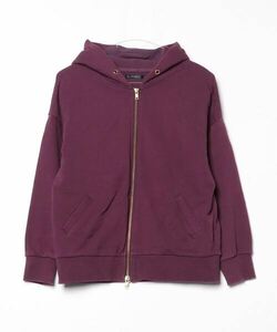 「URBAN RESEARCH ROSSO WOMEN」 ジップアップパーカー FREE パープル レディース