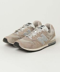 「New Balance」 ローカットスニーカー 23.0cm ベージュ メンズ