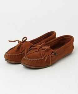 「Minnetonka」 モカシンシューズ 8 ブラウン レディース