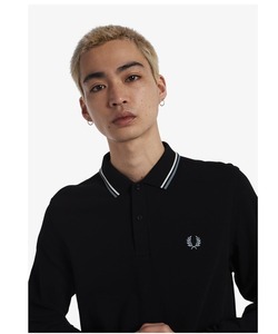 「FRED PERRY」 長袖ポロシャツ X-LARGE ブラック系その他4 メンズ