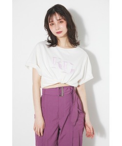 「rienda」 半袖Tシャツ FREE ホワイト レディース