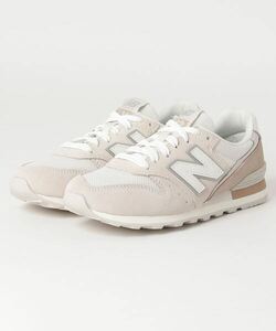 「New Balance」 ローカットスニーカー 24.0cm ライトベージュ レディース