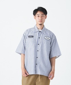 「CORISCO」 半袖シャツ X-LARGE ブルー メンズ