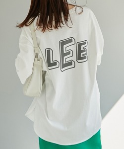 「Lee」 半袖Tシャツ「Discoatコラボ」 SMALL オフホワイト レディース