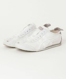 「Onitsuka Tiger」 スリッポン 28 ホワイト×ホワイト レディース