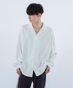 「Ellno Loset」 長袖シャツ MEDIUM オフホワイト メンズ