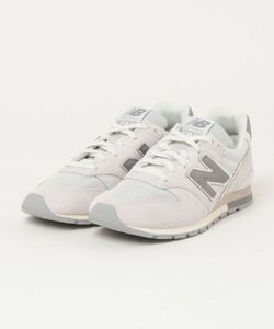 「New Balance」 ローカットスニーカー 23cm ライトグレー レディース