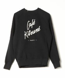 「Maison Kitsune」 スウェットカットソー X-SMALL ブラック メンズ