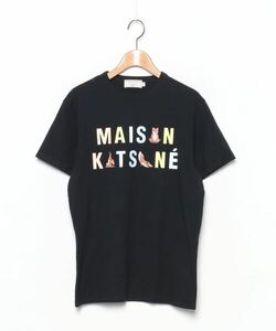 「Maison Kitsune」 半袖Tシャツ X-SMALL ブラック メンズ