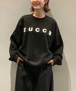 「ZUCCa」 スウェットカットソー M size ブラック レディース