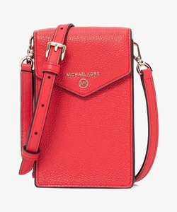 「MICHAEL KORS」 ショルダーバッグ FREE レッド レディース