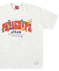 「Paragraph」 半袖Tシャツ FREE ライトグレー メンズ