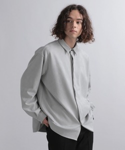 「HARE」 長袖シャツ MEDIUM グレー メンズ