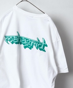 「MAHAGRID」 半袖Tシャツ X-LARGE ホワイト メンズ