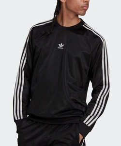 「adidas」 長袖Tシャツ X-SMALL ブラック メンズ