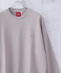 「Dickies」 スウェットカットソー M グレイッシュベージュ メンズ_画像1