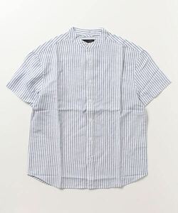 「BANANA REPUBLIC FACTORY STORE」 半袖シャツ M ブルー メンズ