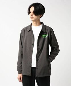 「BEAMS GOLF」 ジャケット LARGE チャコールグレー メンズ