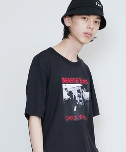 「Champion」 半袖Tシャツ MEDIUM ブラック系その他 メンズ