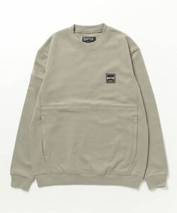 「The DUFFER of ST.GEORGE」 スウェットカットソー MEDIUM ライトグリーン メンズ