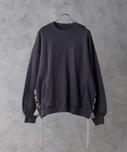 「shiki tokyo」 スウェットカットソー SMALL ダークグレー メンズ