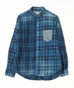 「The DUFFER of ST.GEORGE」 長袖シャツ LARGE ネイビー メンズ