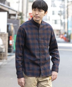 「URBAN RESEARCH ROSSO MEN」 長袖シャツ LARGE ブラウン系その他 メンズ