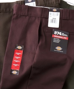 「Dickies」 チノパンツ 30inch マルーン メンズ