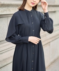 「tocco closet」 長袖ワンピース M ブラック レディース