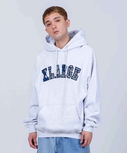 「XLARGE」 プルオーバーパーカー L アッシュ メンズ