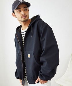 「Carhartt」 ブルゾン X-LARGE ダークネイビー メンズ