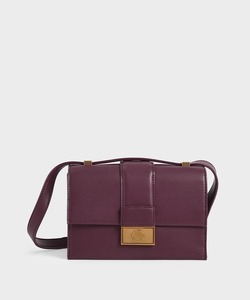 「CHARLES & KEITH」 ショルダーバッグ M パープル レディース