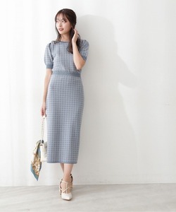 「PROPORTION BODY DRESSING」 セットアップ SMALL ブルー レディース