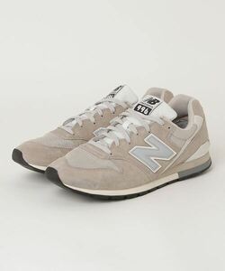 「New Balance」 ローカットスニーカー 27.5cm ベージュ メンズ