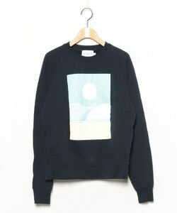 「Maison Kitsune」 スウェットカットソー S ネイビー レディース