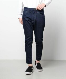 「The DUFFER of ST.GEORGE」 加工スキニーデニムパンツ SMALL ダークインディゴブルー メンズ