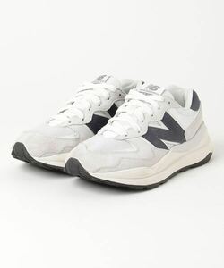 「New Balance」 ローカットスニーカー 25.0cm ホワイト メンズ