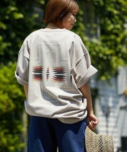 「PENDLETON」 半袖Tシャツ MEDIUM グレイッシュベージュ メンズ